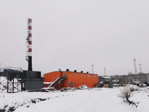 Воздухонагревательная установка МТЭУ-ВНУ шахта "Им. 7 ноября"